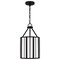 Quoizel Martinique 3-Light Matte Black Mini Pendant TF5330MBK - alternate 1